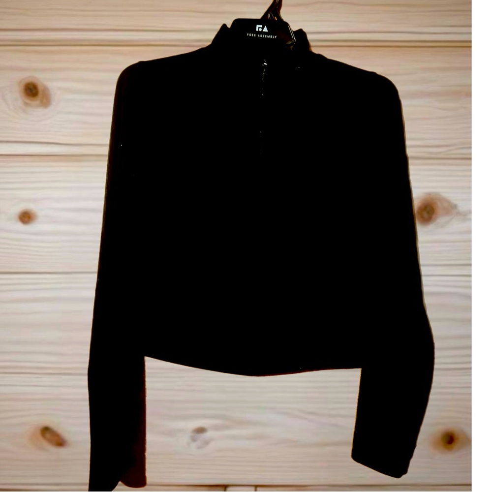 Yogalicious Lux Crosstrain Everyday Half Zip Jacket Black size X Large - Picture 2 of 7